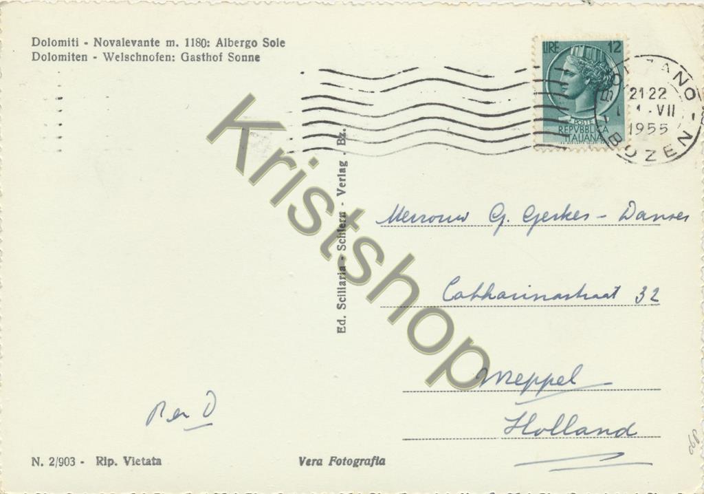 KRST009-6868_1.jpg Dolomiti - Novalevante - Welschnofen [009-6868 - Afbeelding 2