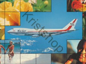 Vliegtuig - Flugzeug - airplane - Boeing 747 - Wardair Canada   [009-7075