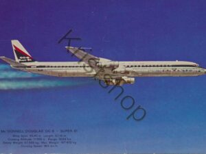 Vliegtuig - Flugzeug - airplane - Mc Donnell Douglas DC 8 Super 61   [009-7085
