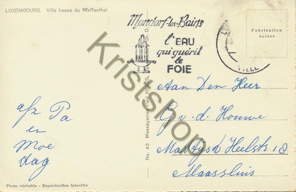 KRST009-7191_1.jpg Luxembourg - Ville basse du Rfaffenthal [009-7191 - Afbeelding 2