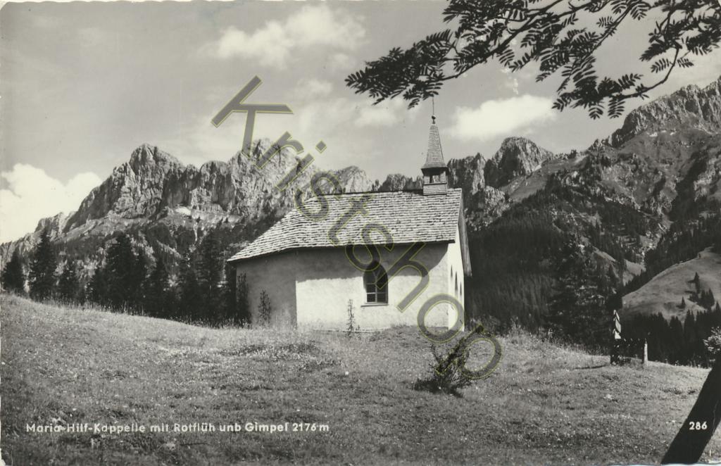 KRST009-7244_0.jpg Maria Hilf - Kapelle mit Rotflüh und Gimpel [009-7244