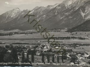 Volders geg. Mils u. die Nordkette   [009-7263