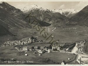 Andermatt gegen die Furka   [009-7284