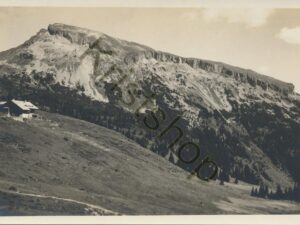 Schwarzwasserhütte mit Hoch-Ifen   [009-7371
