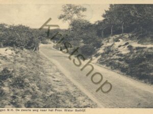 Bergen (NH) - De zwarte weg -> Prov. Water Bedrijf   [009-7558