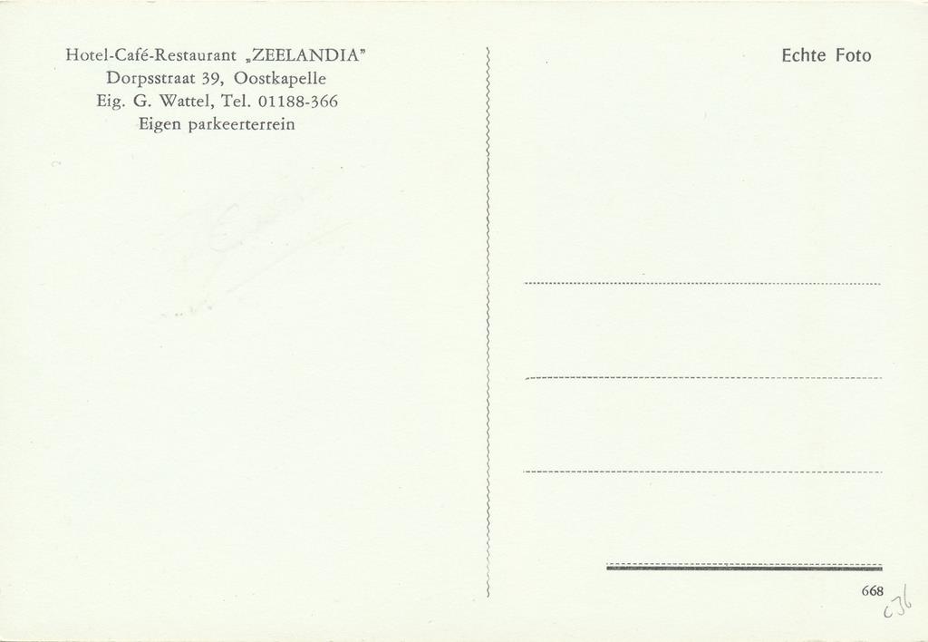 KRST009-8236_1.jpg Oostkapelle - Hotel-Café Zeelandia [KRST009-8236 - Afbeelding 2
