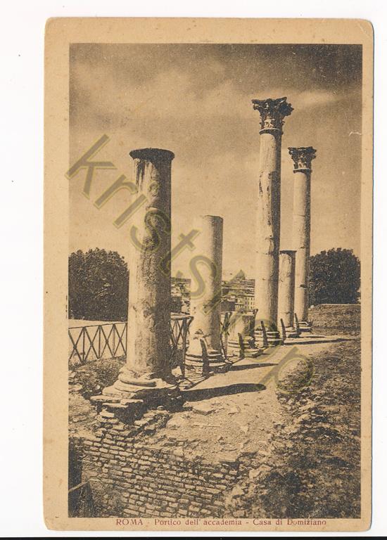 KRST010-0238_0.jpg Roma - portico dell'accademia [010-0238