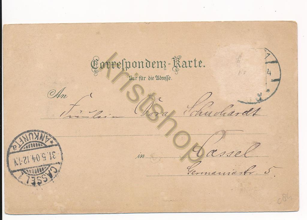 KRST010-0284_1.jpg Karlsbad - Hirschensprung 1904 [010-0284 - Afbeelding 2