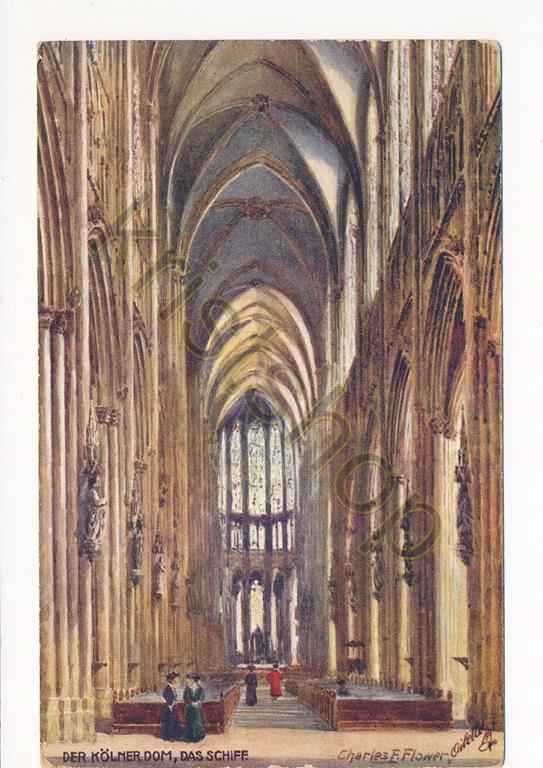 KRST010-0375_0.jpg Köln - Der Kölner dom - Das Schiefe [010-0375