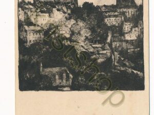Laon - Blick Stadt und Kathedrale - Feldpostkarte [010-0390