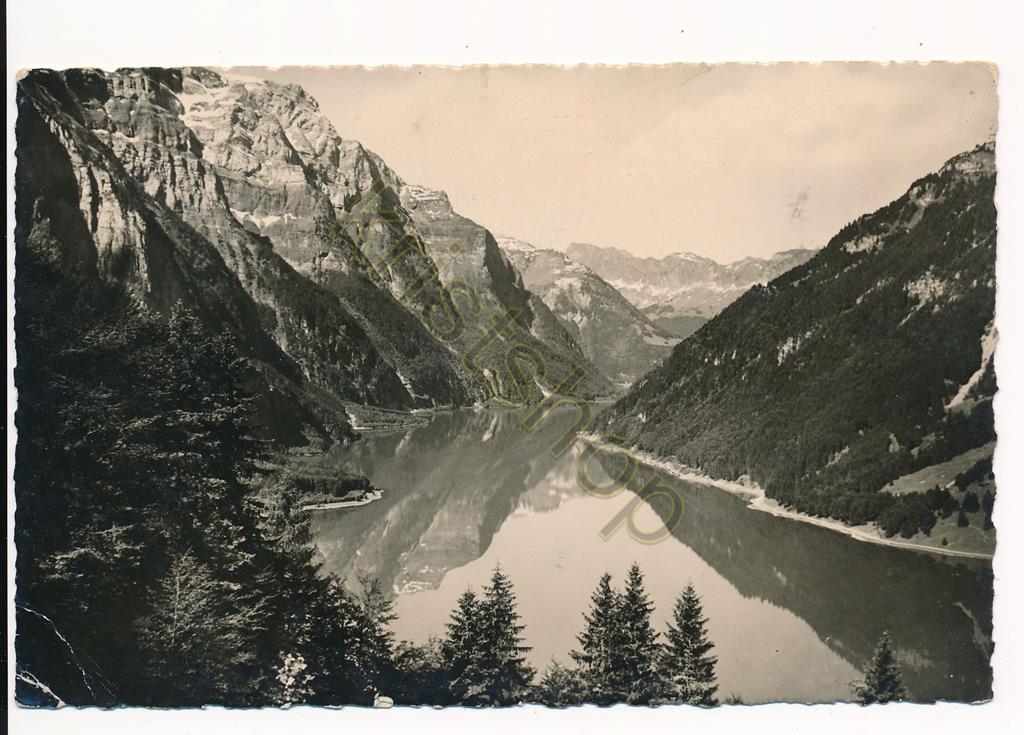 KRST010-0620_0.jpg Klöntaler-See mit Glärnischkette [010-0620