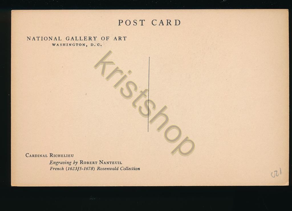 KRST010-0821_1.jpg Washington - Nat Gallery of Art - Cardinal Richelieu [010-0821 - Afbeelding 2