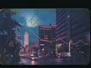 México-City - A Beautiful Twilight descends on Ave - Juarez [010-0876