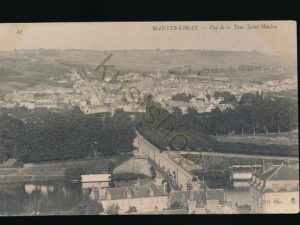Mantes-Limay - Vue de la Tour Saint-Maclou [010-1120