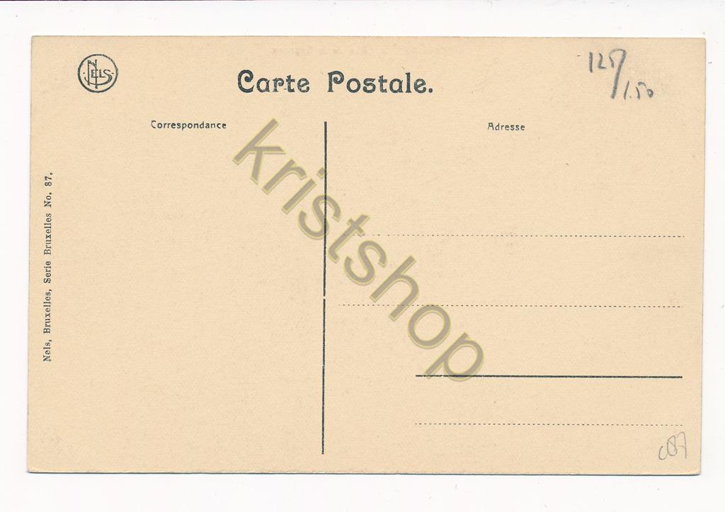 KRST010-1187_1.jpg Bruxelles - Rue de la Régence [010-1187 - Afbeelding 2