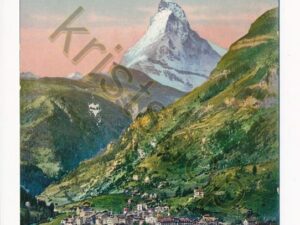 Zermatt et la Mont Cervin [010-1263