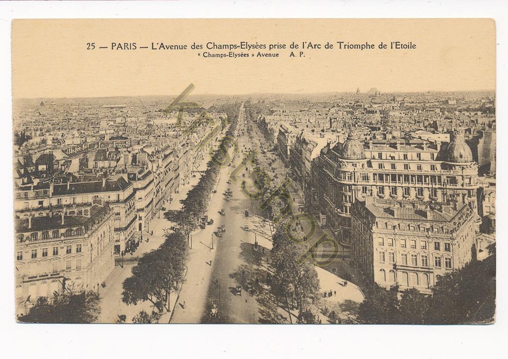 KRST010-1303_0.jpg Paris - Avenue des Champs-Elysées [010-1303