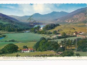 Snowdonia National Park - Snowdon from Chapel Curig [010-1399
