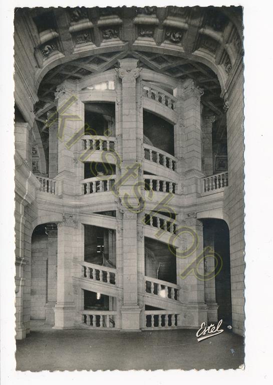 KRST010-1855_0.jpg Chateau de Chambord - The Great double Staircase [010-1855