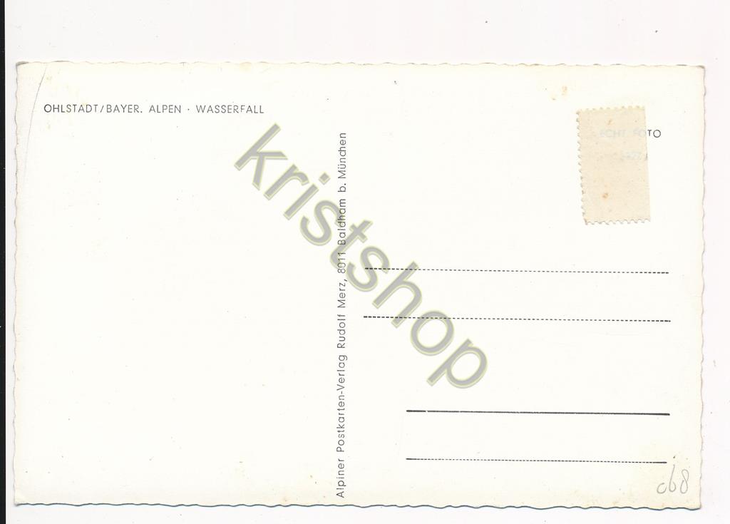 KRST010-1868_1.jpg Ohlstadt-Bayer - Wasserfall [010-1868 - Afbeelding 2