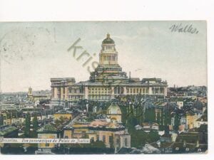 Bruxelles - Vue panoramique du Palais de Justice [010-1972