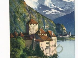 Chateau de Chillon et la Dent du Midi [010-2036