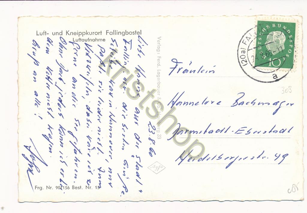 KRST010-2185_1.jpg Luft und Kneippkurort Fallingbostel - Luftaufnahme [010-2185 - Afbeelding 2