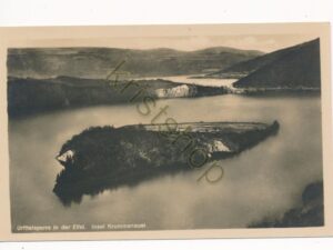 Urfttalsperre in der Eifel - Insel Krummenauel [010-2198