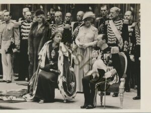 Ned Kon familie Inhuldiging HM Koningin Juliana - Nieuwe Kerk Amsterdam  [010-2222