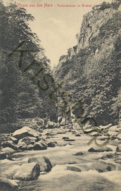 KRST010-2469_0.jpg Gruss aus dem Harz - Teufelbrücke im Bodetal [010-2469