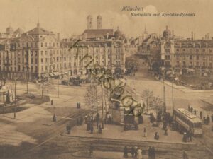 München - Karlsplatz mit Karlstor-Rondell [010-2799