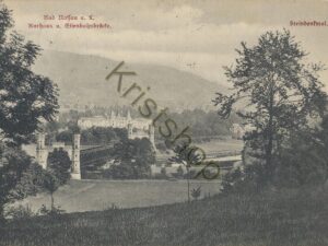 Bad Nassau - Kurhaus und Eisenbahnbrücke [010-2803