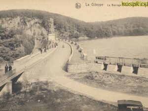 La Gileppe - Le Barrage et les vannes de trop-plein [010-2948