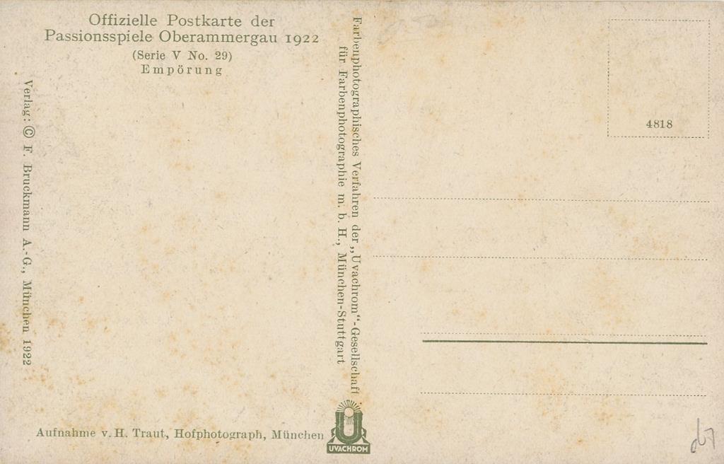 KRST010-2967_1.jpg Oberammergau - Passionsspiele [010-2967 - Afbeelding 2