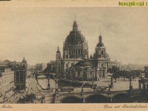 Berlin - Dom mit Friedrichsbrücke [010-2977
