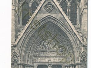London - Westminster Abbey - North Parch [010-3216