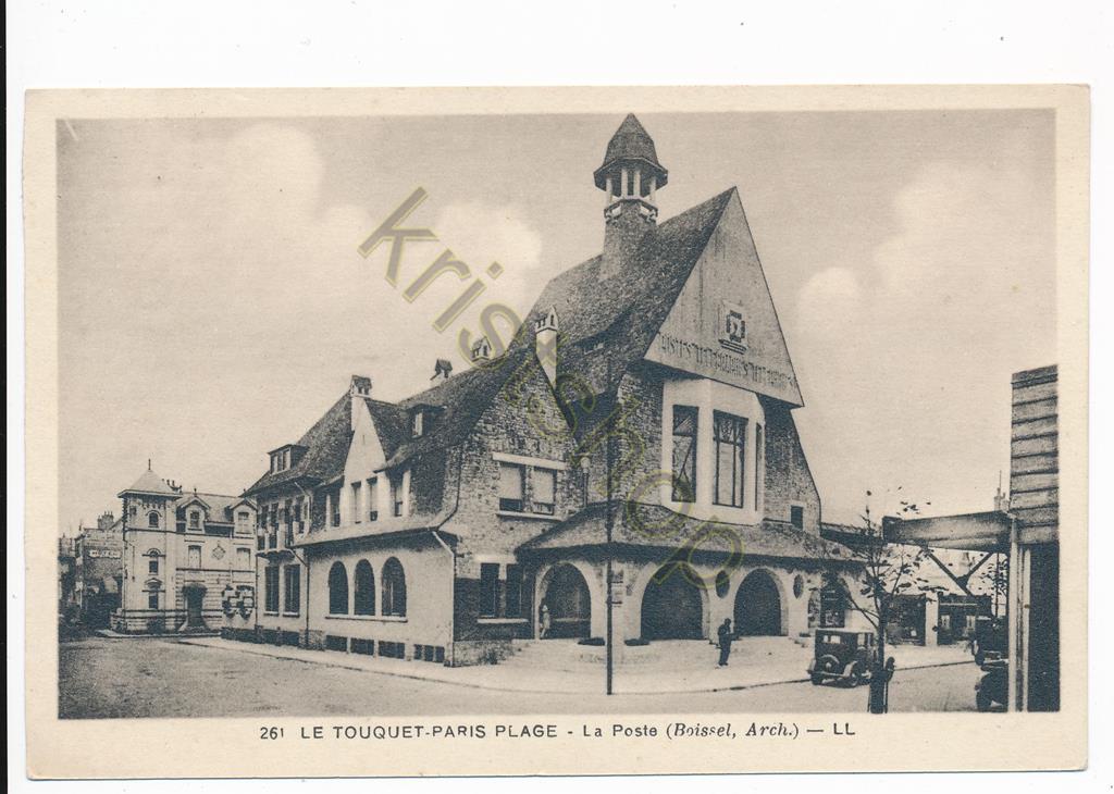 KRST010-3250_0.jpg Le Touquet- Paris-Plage - La Poste [010-3250