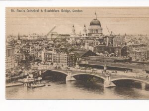 London - St Paul's Cathedral - Blackfiars Bridge [010-3259
