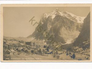 Grindelwald und Wetterhorn [010-3365