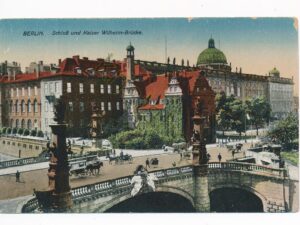 Berlin - Schloß Kaiser Wilhem-Brücke [010-3496