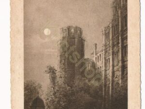 Heidelberg - Der Schlossaltan im Mondschein [010-3616