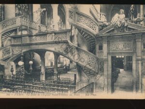 Paris - Le JubédeL'Eglise Saint Etienne du Mont [010-3831