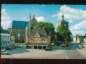 Workum - Waag - Ned Herv Kerk en Toren [010-3901