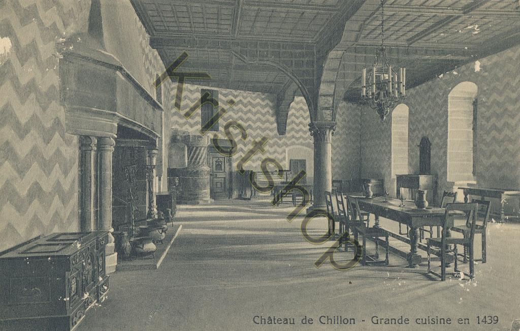 KRST010-4155_0.jpg Château de Chillon - Grande cuisine en 1439 [010-4155