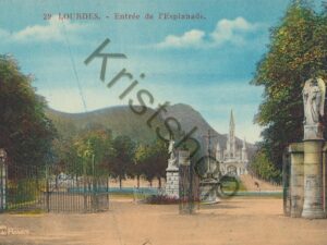 Lourdes - Entrée de L'Esplanade [010-4197