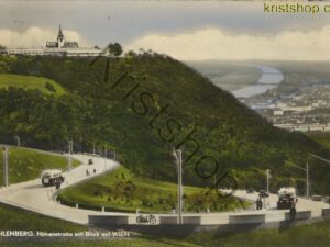 Kahlenberg - Hohenstraße mit Blick auf Wien ??? Postauto's ?? [010-4571