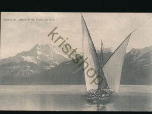 Barque du Léman et les Dents du Midi [010-5020