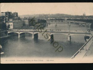 Lyon - Vue sur la Saône - Le Pont Tilsitt [010-5041
