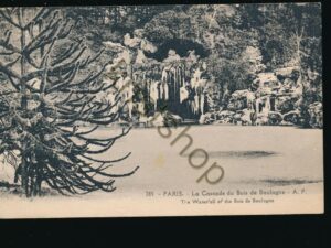 Paris - La Cascade du Bois de Boulogne [010-5077