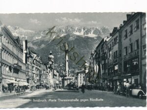 Innsbruck - Maria Theresienstraße gegen Nordkette [010-5128